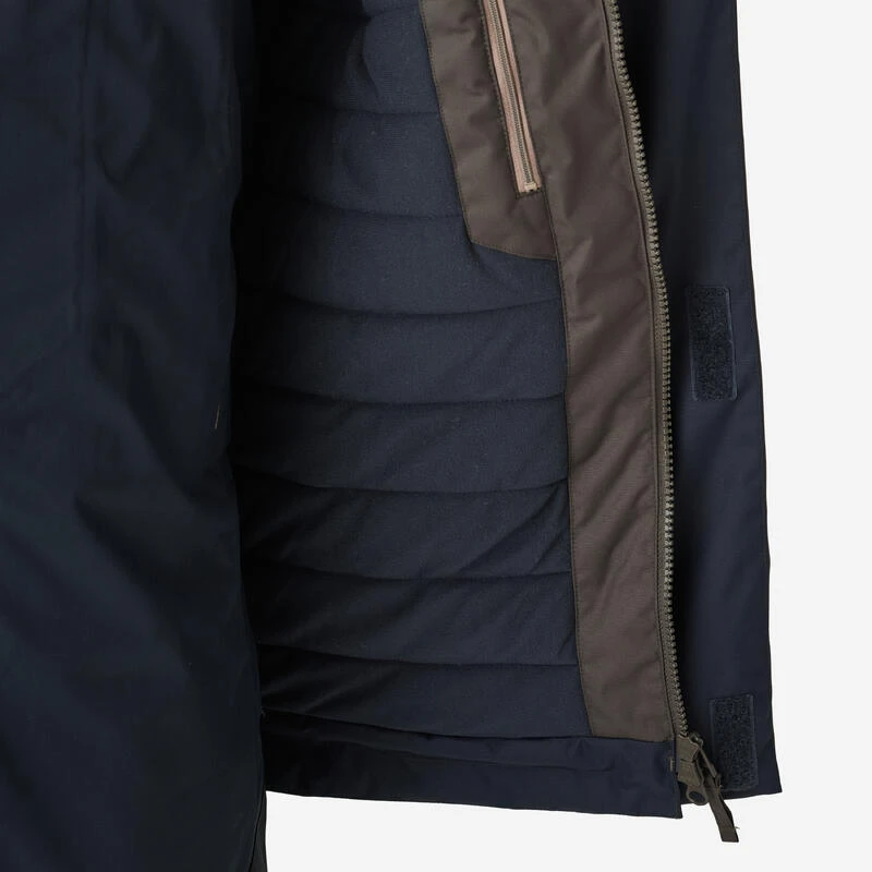 Veste De Pêche Imperméable Chaude Homme - FJ 500 TH Kaki – Image 5