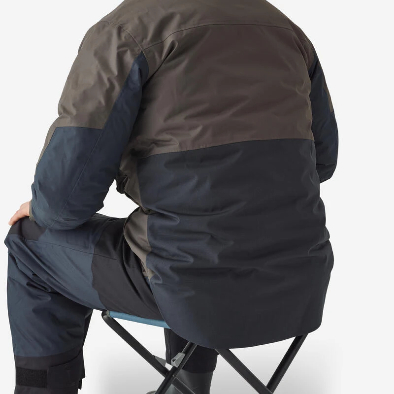 Veste De Pêche Imperméable Chaude Homme - FJ 500 TH Kaki – Image 9